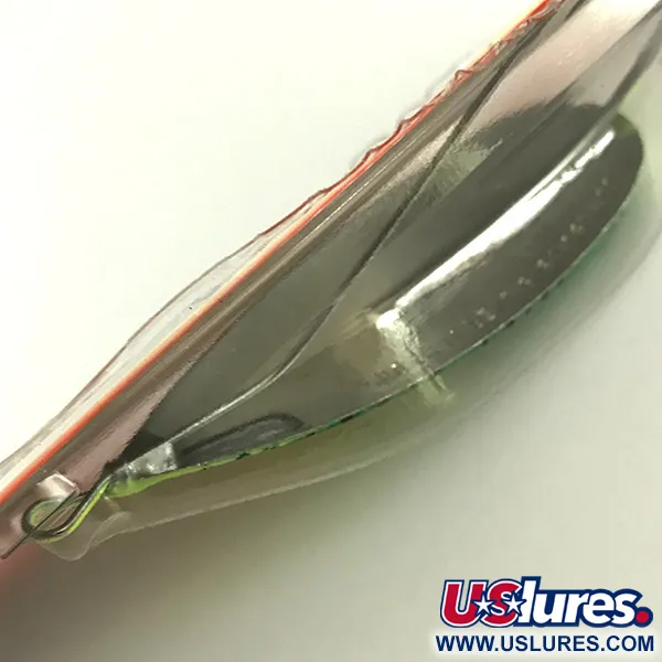 Johnson Silver Minnow Ondulante Antialga, Arancio/Verde, 21g, UV, #6192