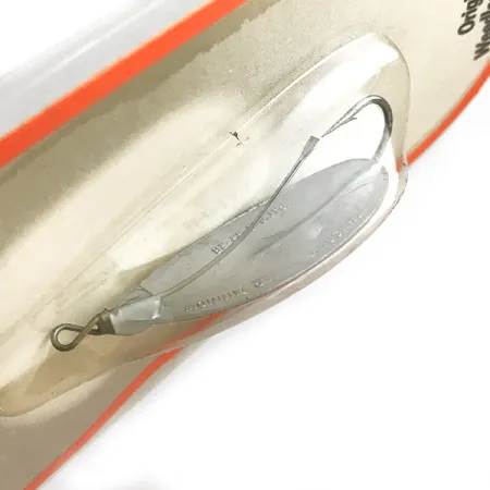 Johnson Silver Minnow Ondulante Antialga, Verde/Arancio/Nichel, #6193