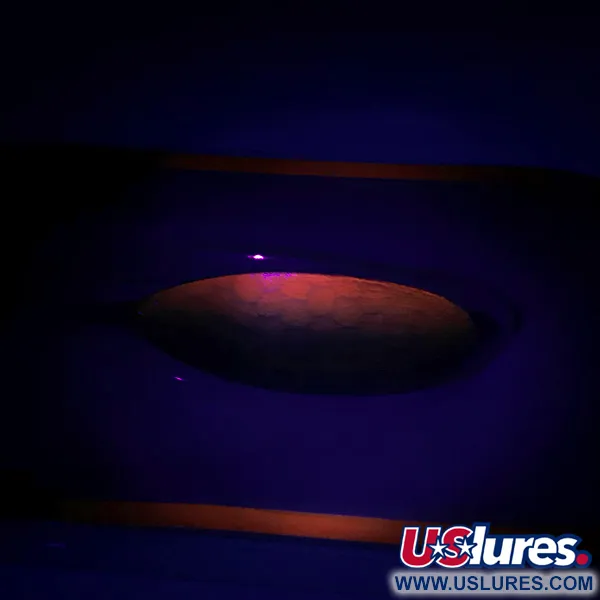 Johnson Silver Minnow Ondulante Antialga, Verde/Arancio/Nichel, #6193