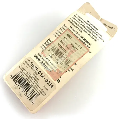 Luhr Jensen Krocodile Die #4 Ondulante, Nichel, 14g, Distanza, #6194