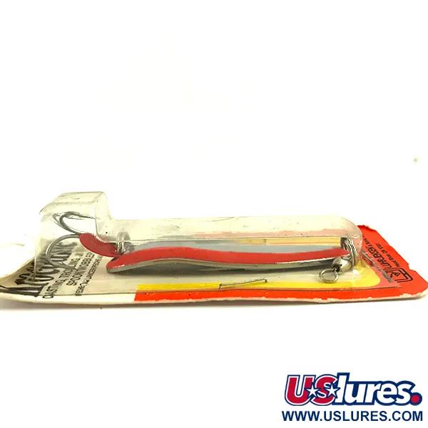 Luhr Jensen Krocodile Die #4 UV Cucchiaino, Nichel/Rosso, 14g, UV, #6195