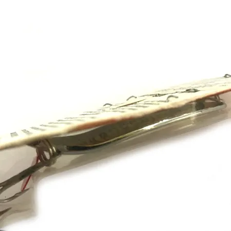 Luhr Jensen Krocodile Die #4 UV Cucchiaino, Nichel/Rosso, 14g, UV, #6195