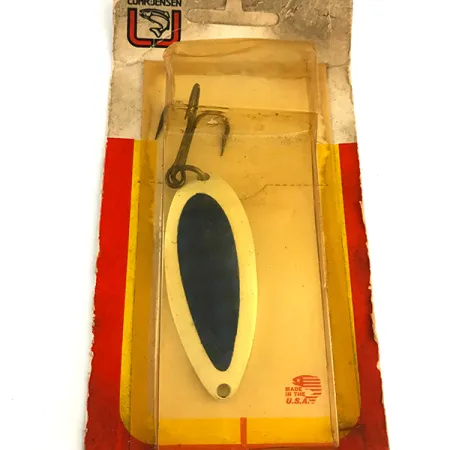 Luhr Jensen Krocodile Stubby Ondulante, Bianco/Blu, 24g, Compatta, #6197