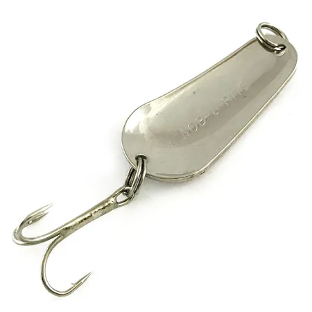 Acme Wob-L-Rite Ondulante, Nickel Martellato / Rosso, 9g, #6207