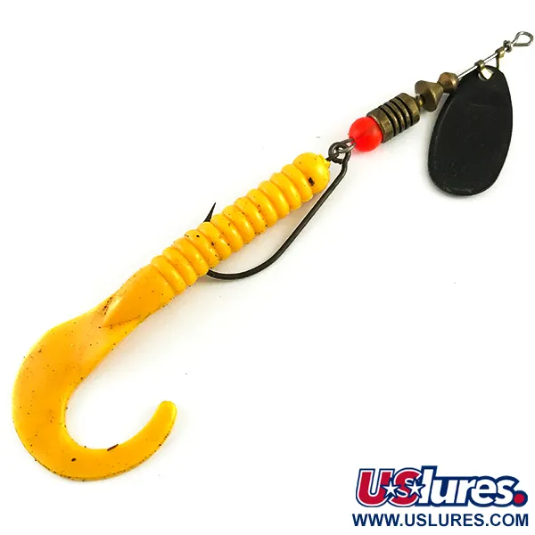 Mepps Black Fury Combo Killer 2 Cucchiaino, Nero/Giallo, 6.5g, #6218