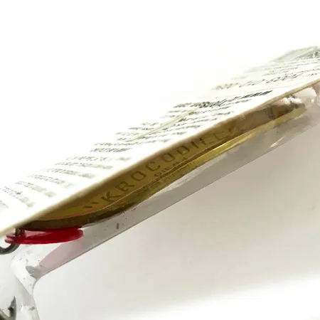 Luhr Jensen Krocodile Die #4 UV Ondulante, Ottone/UV Rosso, 14g, #6228