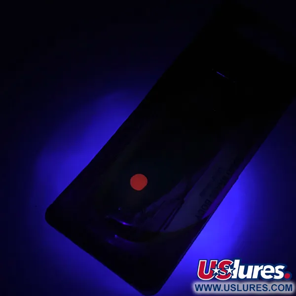 Luhr Jensen Les Davis Hotrod Ondulante, Nickel/Red Dot UV, 14g, #6229