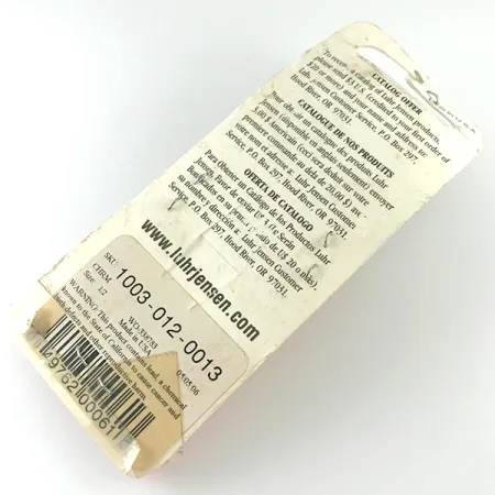 Luhr Jensen Krocodile Die #4 Ondulante, Nichel, 14g, Lancio, #6230