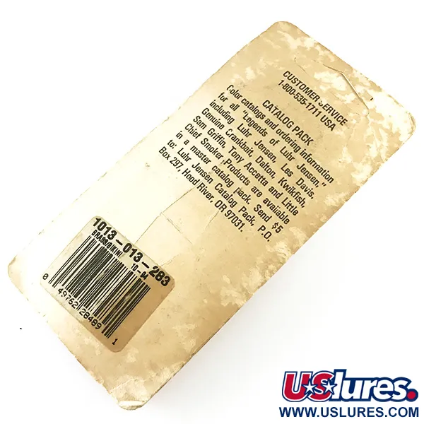 Luhr Jensen Krocodile Stubby Ondulante, Trout UV Glow, 11.3g, #6231