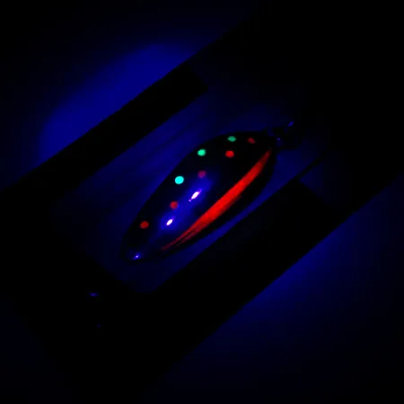 Luhr Jensen Krocodile Stubby Ondulante, Trout UV Glow, 11.3g, #6231