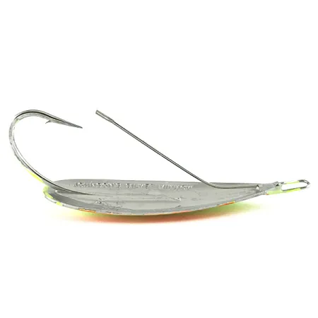 Johnson Silver Minnow UV Ondulante, Arancio/Verde/Giallo, 21g, #6237