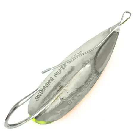 Johnson Silver Minnow UV Ondulante, Arancio/Verde/Giallo, 21g, #6237