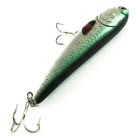 Bass Pro Shops XTS Pencil Plug Stickbait, Grigio/Verde, 14g, #6240