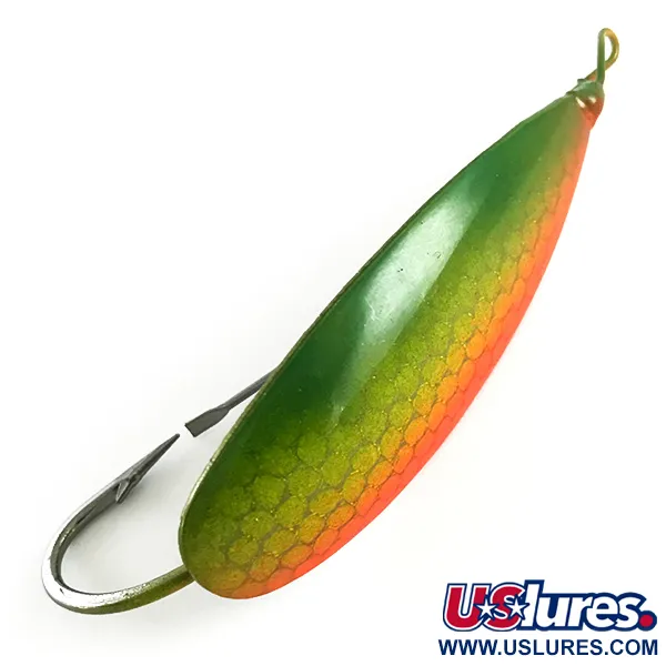 Johnson Silver Minnow Ondulante Antialga, Verde/Nickel/UV, 21g, #6259