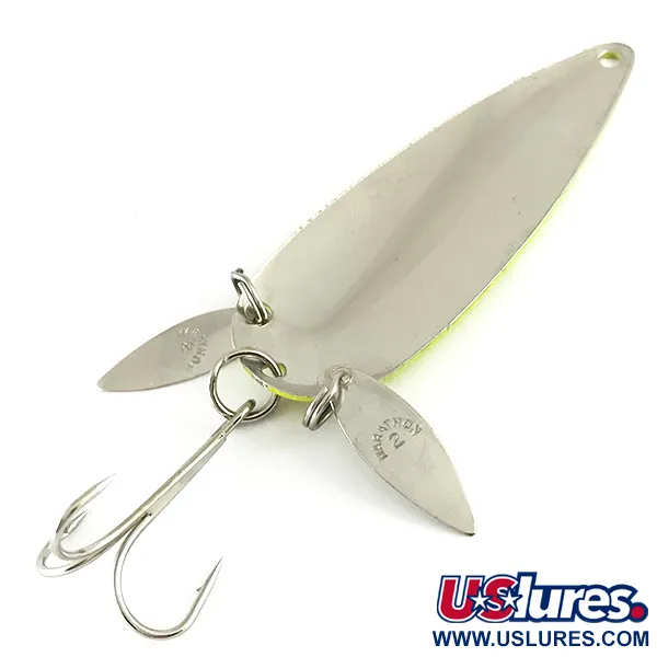 Marathon (with sonic blades) Ondulante, Giallo/Nickel, 17g, UV, #6260