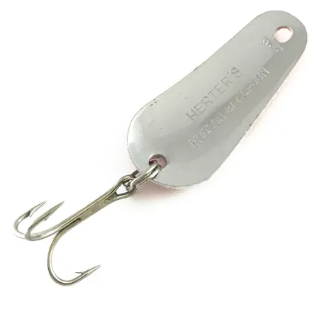 Herter's Hudson bay spoon Ondulante, Rosso/Bianco/Nickel, 7g, #6261