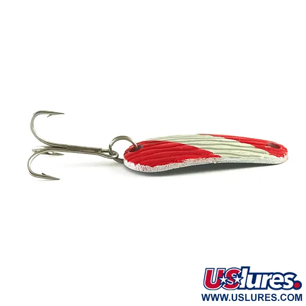 Herter's Hudson bay spoon Ondulante, Rosso/Bianco/Nickel, 7g, #6261