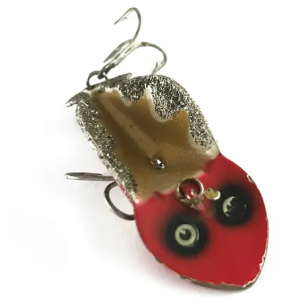 Buck Perry Spoonplug Ondulante, Rosso/Oro/Argento, 10g, #6263