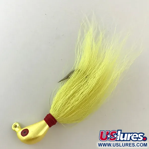 Northland Sting'r Bucktail Jig UV, Giallo / Rosso, 14g, UV, #6289