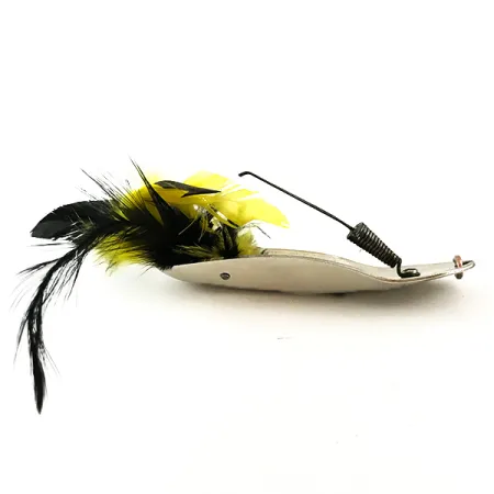 Pflueger Chum Ondulante, Nickel/Nero/Giallo, 28g, Antialga, #6293