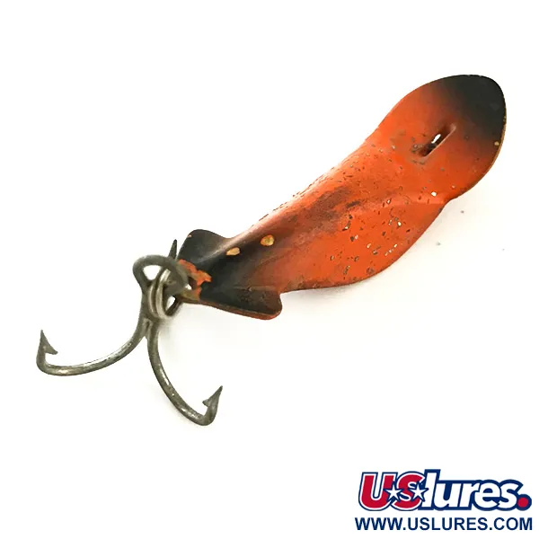 Buck Perry Spoonplug Cucchiaino, Orange / Black, 5g, USA-Made, #6301