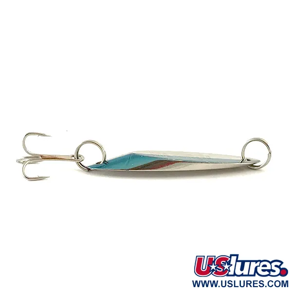 Acme Kastmaster Ondulante, Nichel / Blu, 7g, Taglio di Precisione, #6318