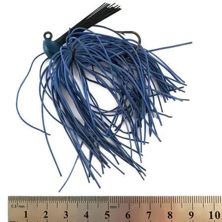 Bass Jig, Blu, 10g, Antialga, #6324