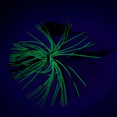 Spinner Bait Spinnerbait, Ottone/Nichel/Giallo UV, 12g, UV-attivo, #6327