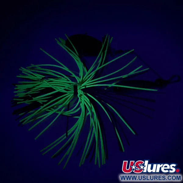 Spinner Bait Spinnerbait, Ottone/Nichel/Giallo UV, 12g, UV-attivo, #6327