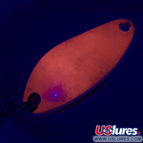 Luhr Jensen Krocodile Stubby UV Ondulante, Red UV Glow, 7g, UV-Glow, #6350