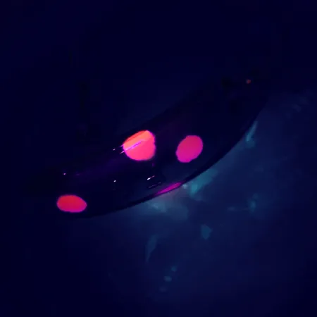 Yakima Bait FlatFish F4 UV Esca, Argento / Rosso, 1.7g, UV, #6360