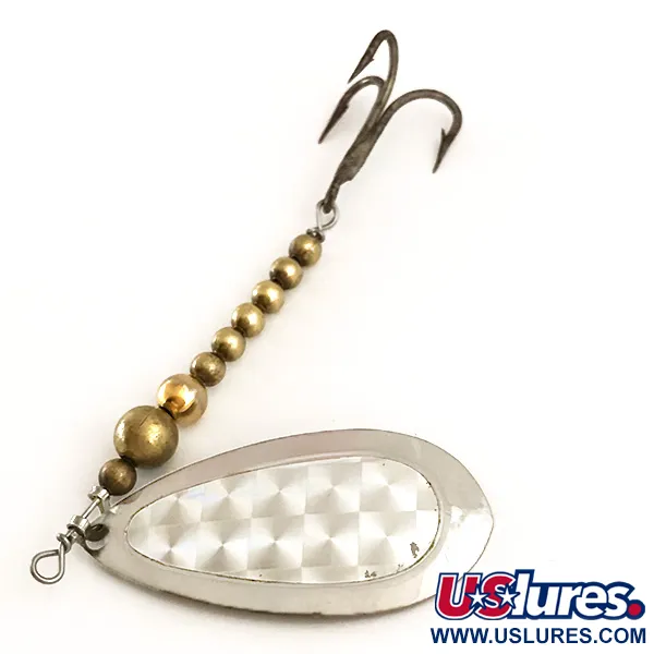 Luhr Jensen Mounti Rotante, Ottone / Nichel, 10g, Trama a Scacchi, #6368