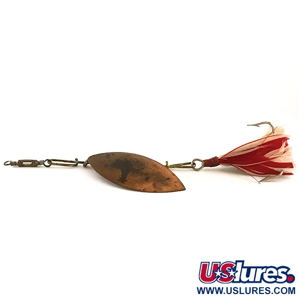 G.M. Skinner Willow leaf spoon, Rame/Rosso, 25g, Piumato, #6370