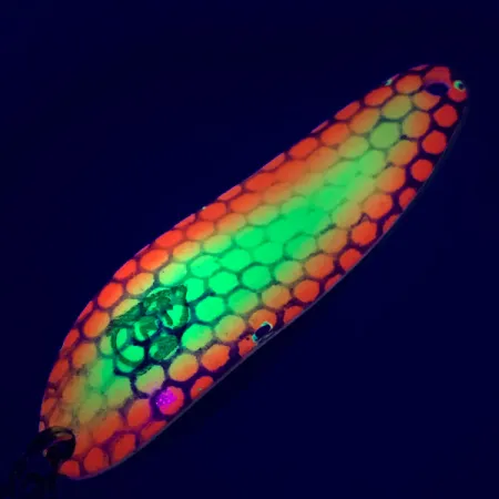 Dardevle Cop-E-Cat 7300 UV Ondulante, Giallo/Arancio, 10g, UV, #6377