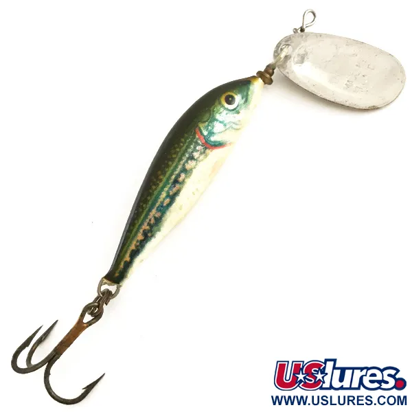 Blue Fox Vibrax Minnow Spin 2 Cucchiaino, Argento / Trota, 7g, #6410