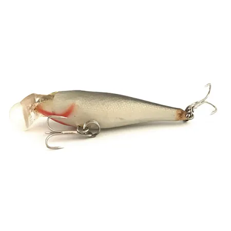 Rapala Shallow Shad Rap Crankbait, Argento, 5g, Balsa, #6414