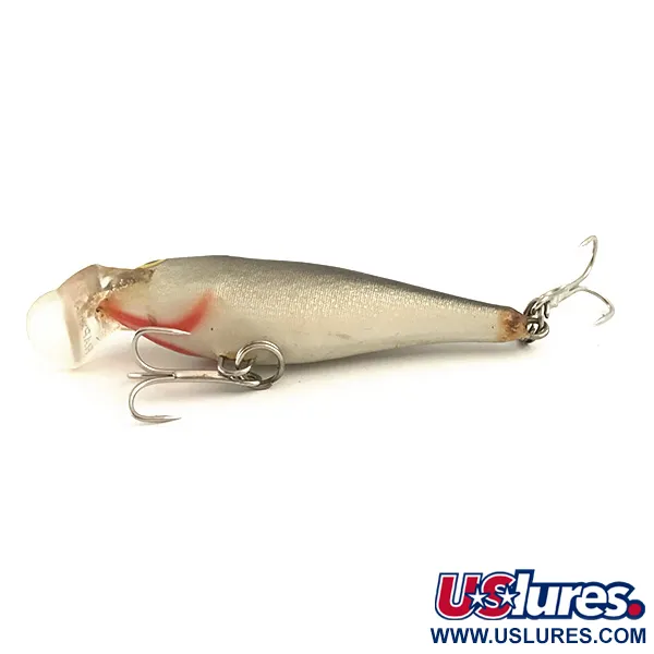 Rapala Shallow Shad Rap Crankbait, Argento, 5g, Balsa, #6414