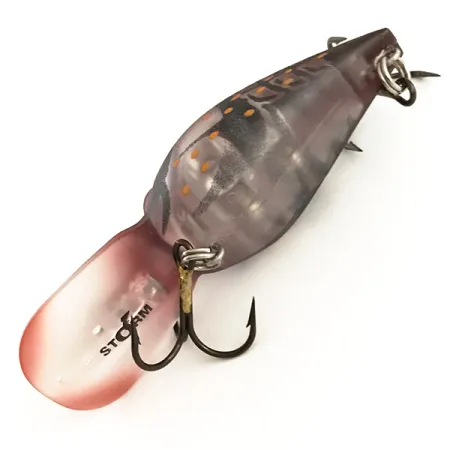 Storm Wiggle Wart Phantom Crankbait, Rosso Scuro, 11g, Deep Diver, #6416