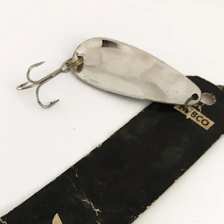 Nebco FlashBait 266 Cucchiaino, Bianco, Nero, 10g, Vintage, #6421