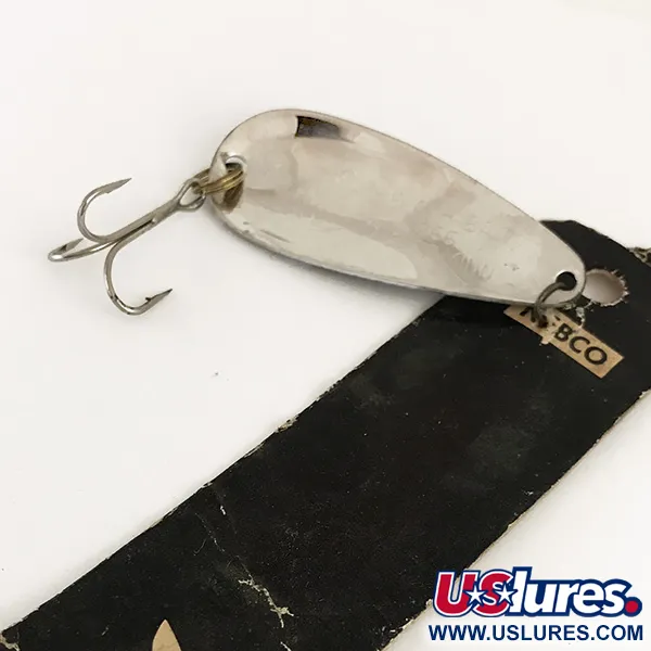 Nebco FlashBait 266 Cucchiaino, Bianco, Nero, 10g, Vintage, #6421