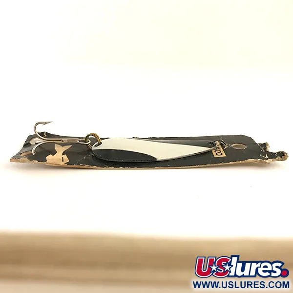 Nebco FlashBait 266 Cucchiaino, Bianco, Nero, 10g, Vintage, #6421