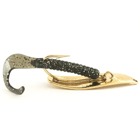 Mepps Timber Doodle 1 Ondulante, Oro/Nero, 12g, Antialga, #6441