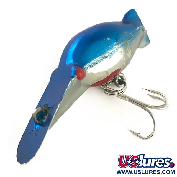 Luhr Jensen Hot Shot 3 Esca da Traina, Argento/Blu, 5.5g, #6443