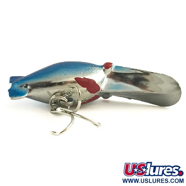 Luhr Jensen Hot Shot 3 Esca da Traina, Argento/Blu, 5.5g, #6443