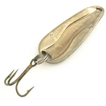 Luhr Jensen Hot Shot W Ondulante, Nichel/Verde/Oro, 7g, #6466