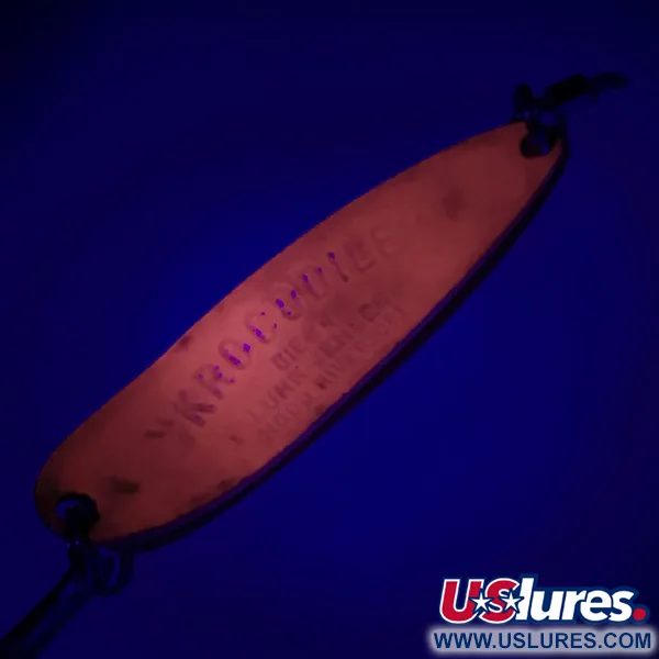 Luhr Jensen Krocodile Die #4 Ondulante, Rosso / Ologramma, 14g, #6468