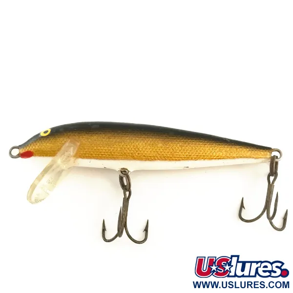 Rapala Countdown Minnow, Oro, 12g, Legno di Balsa, #6470