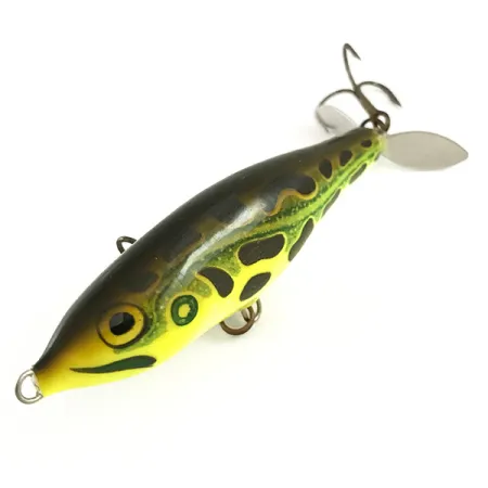 RAPALA Skitter Prop Propbait, Lime Frog, 8g, Legno di balsa, #6480
