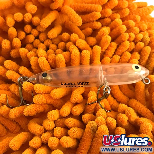 Heddon ZARA PUPPY Topwater, Trasparente, 7g, Walk-the-Dog, #6483