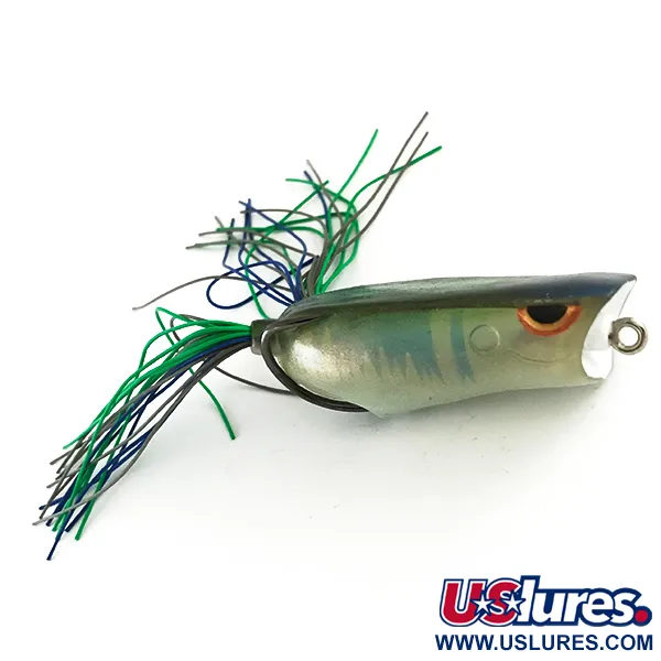 SPRO Dean Rojas Bronzeye Frog Popper, Misty Shad, 14g, anti-alga, #6485